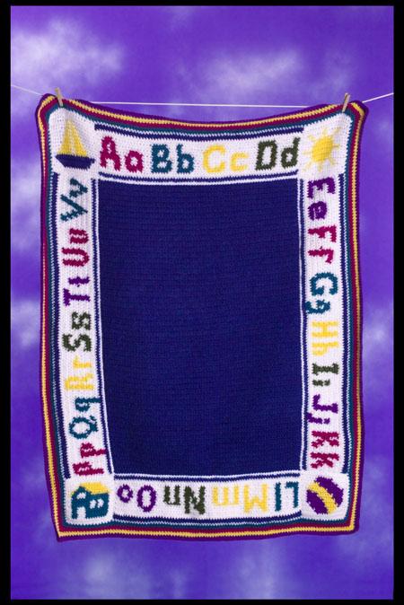 Crochet Alphabet Afghan Pattern (Crochet)