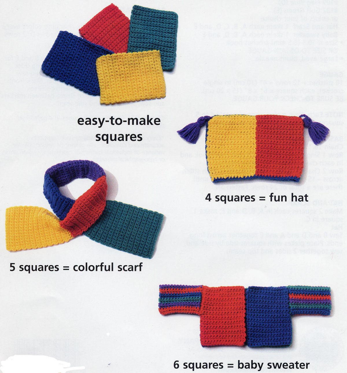 Squares Pattern (Crochet)