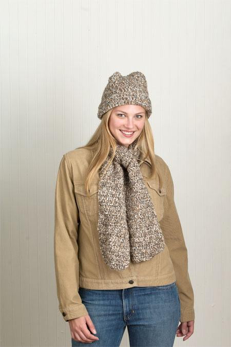One Skein Hat and Scarf Pattern (Crochet)