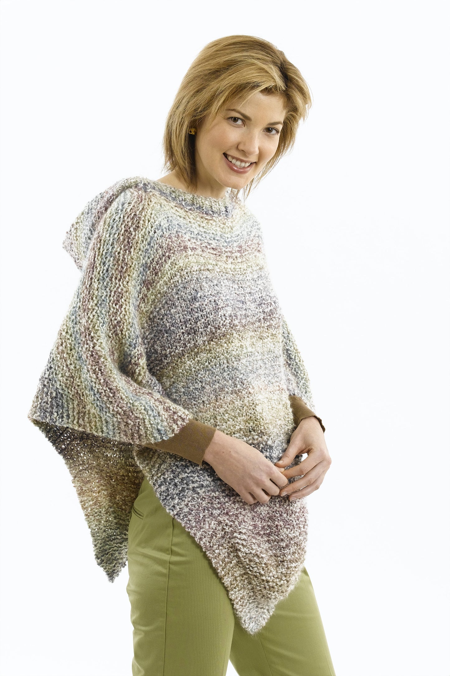 Pretty Poncho Pattern (Knit)