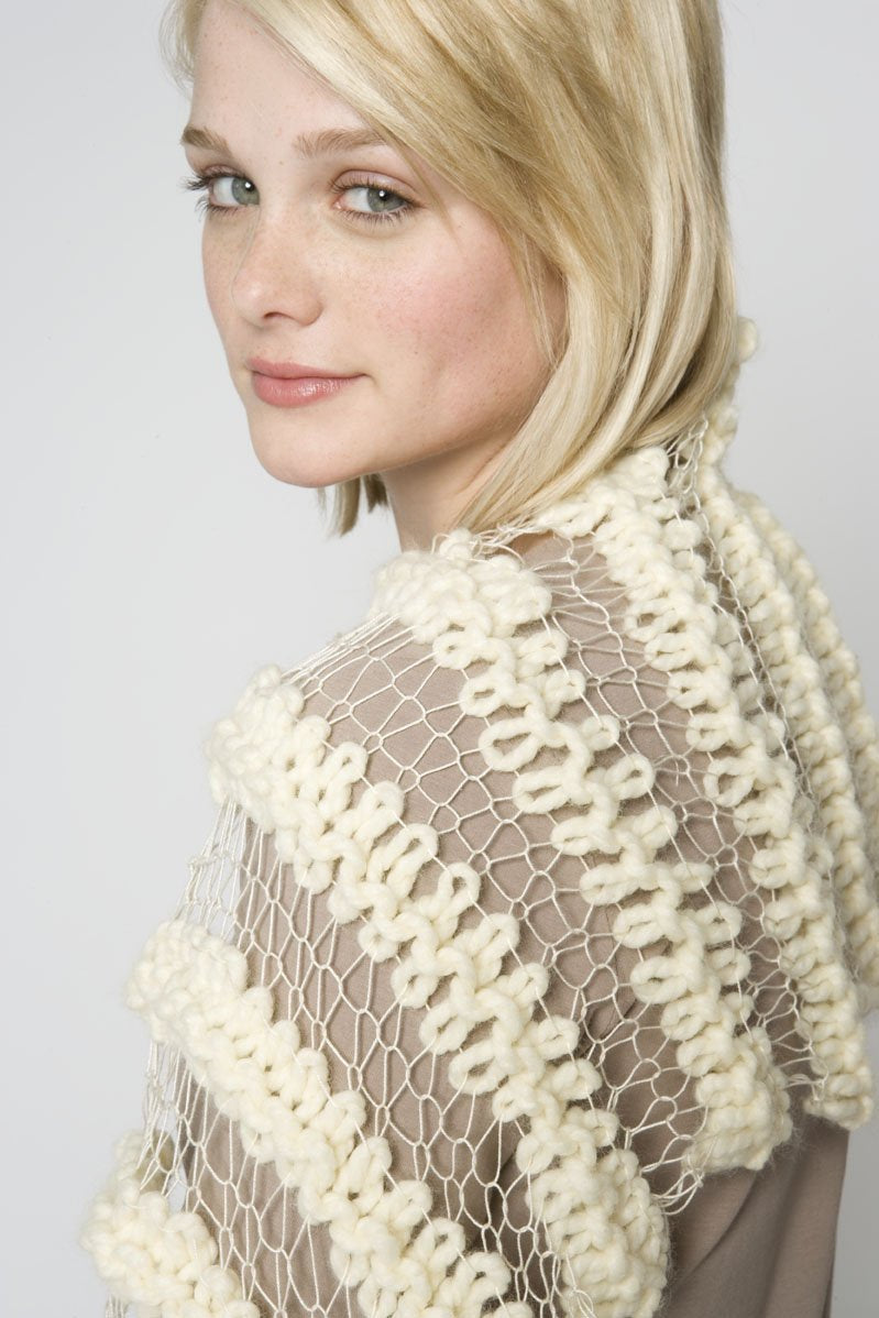 Scribble Scrabble Scarf Pattern (Knit)