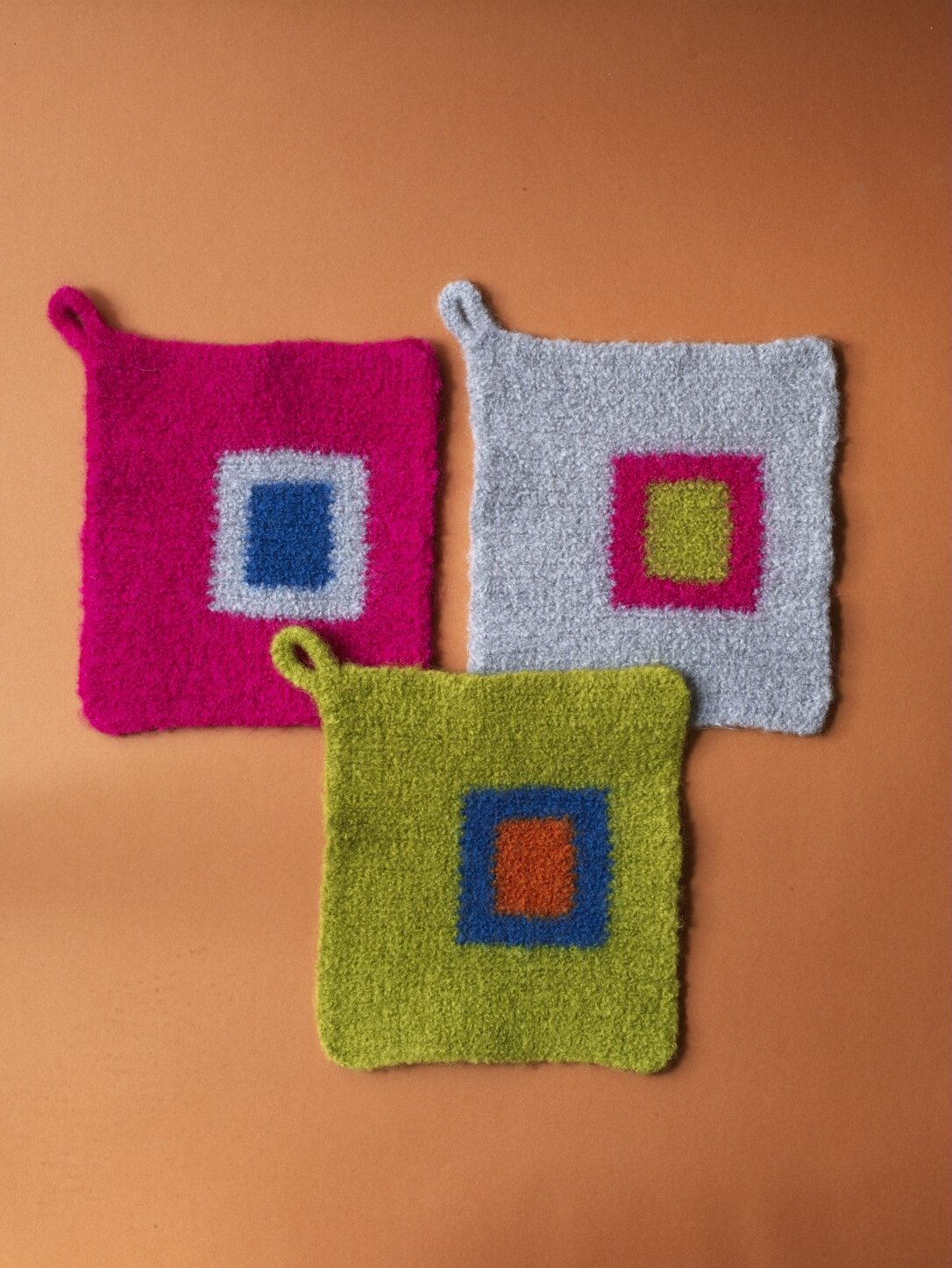 Felted Potholder (Crochet)