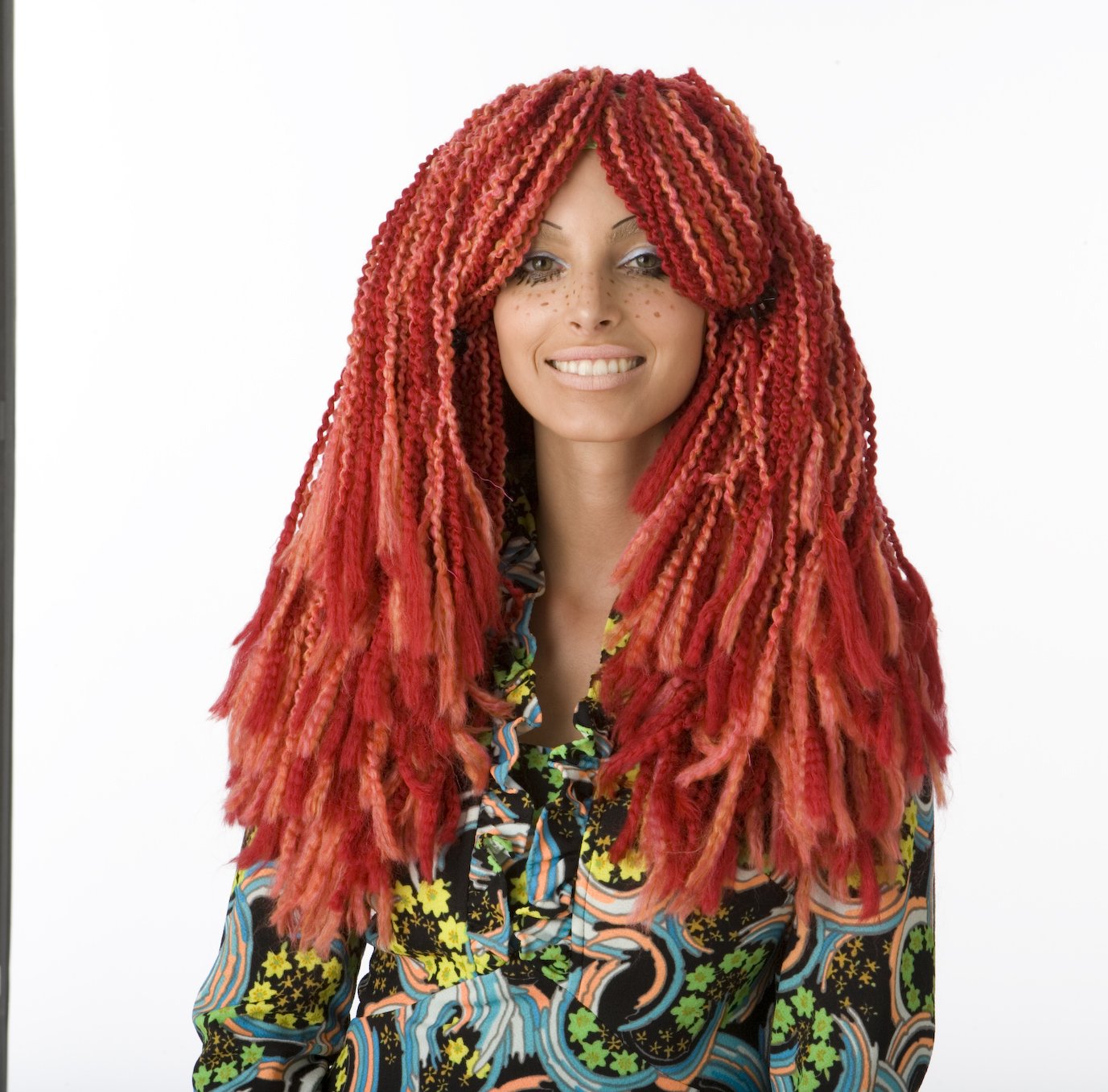 Wild Wild Red Wig Pattern (Crochet)