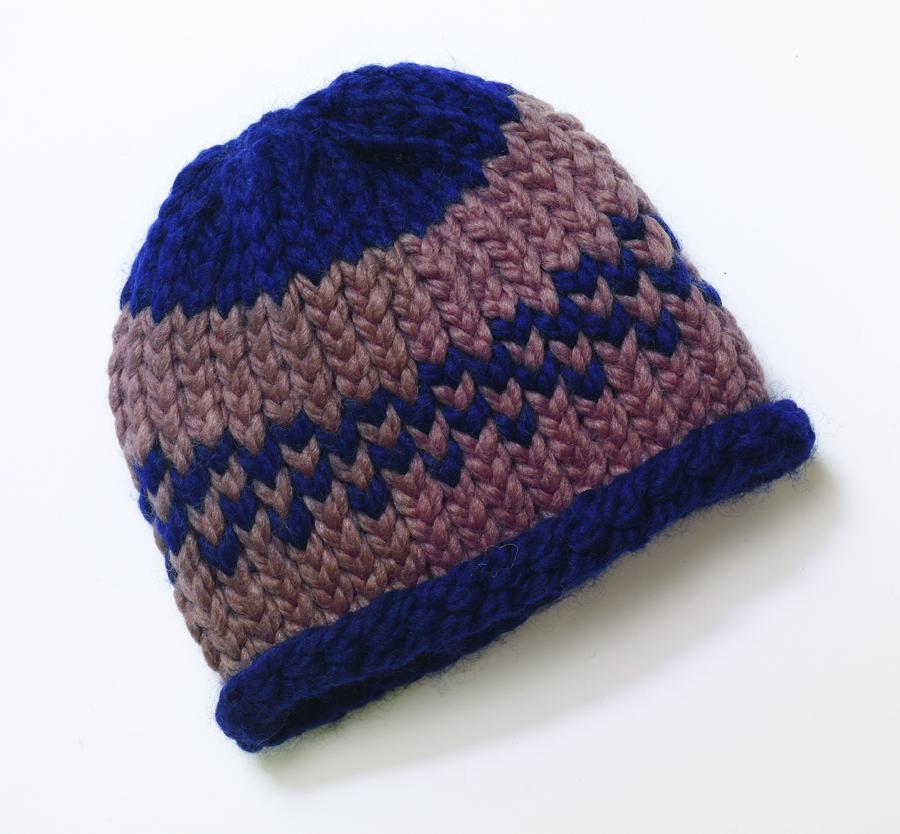 Knifty Knitter Fair Isle Cap Pattern