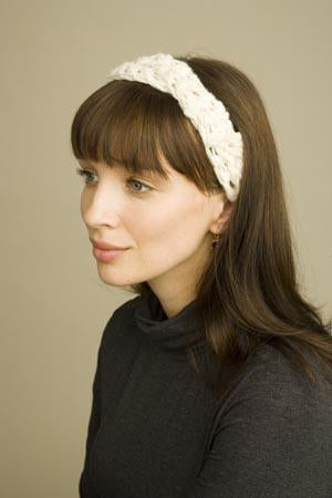 Lignt n lacy Braided Headband Pattern (Crochet)