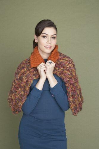Drop Stitch Capelet Pattern (Knit)
