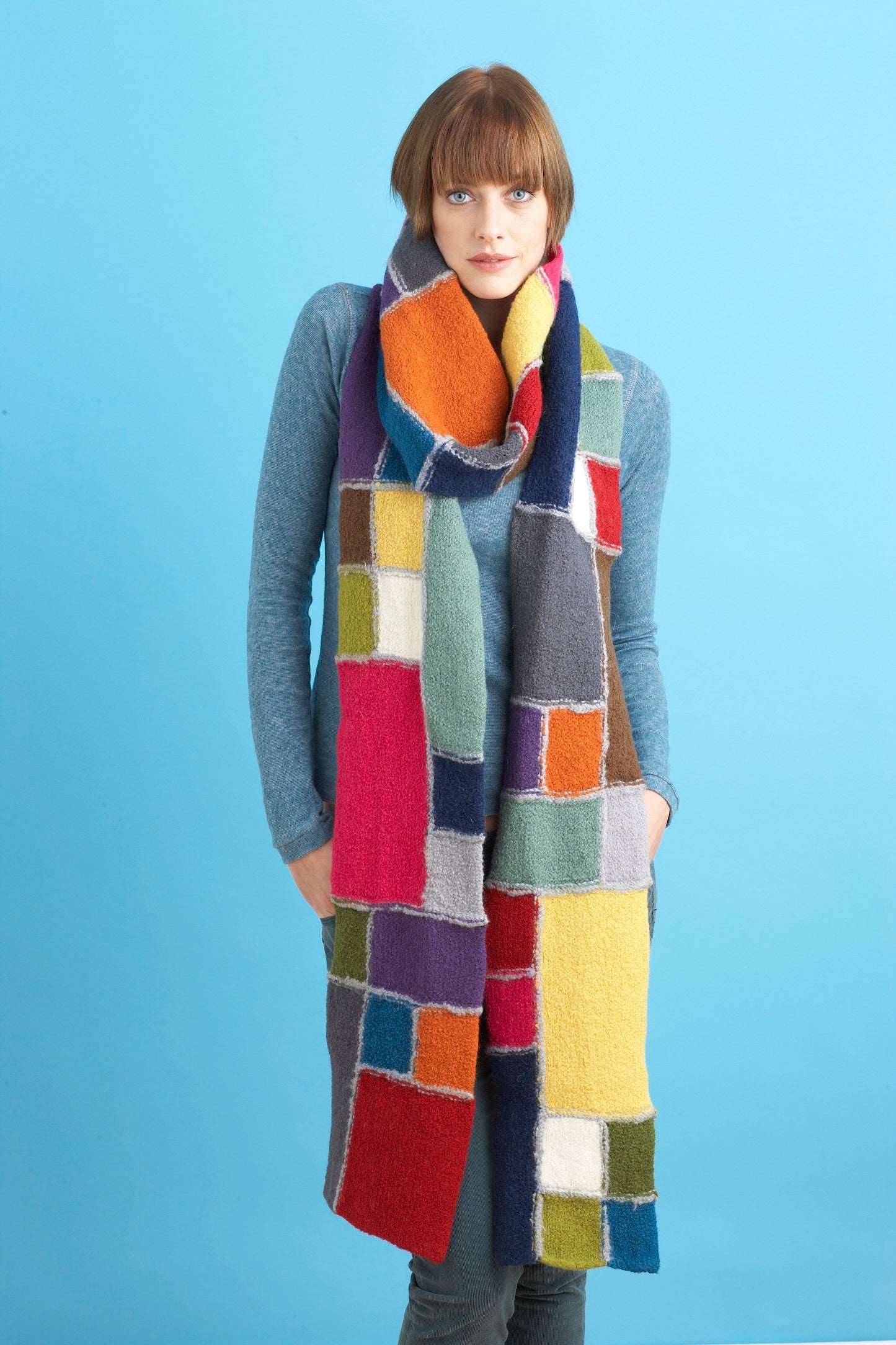 Mosaic Scarf (Knit)