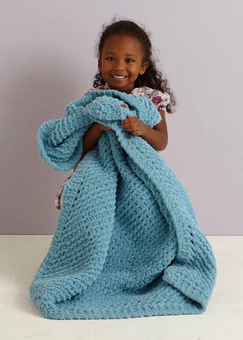 Delightfully Diagonal Blankie Pattern (Knit)