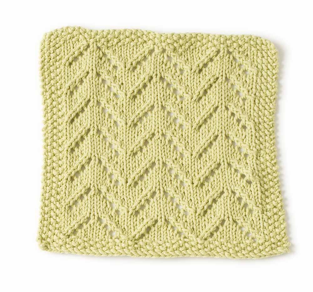 Rocky Point Beach Washcloth Pattern (Knit)