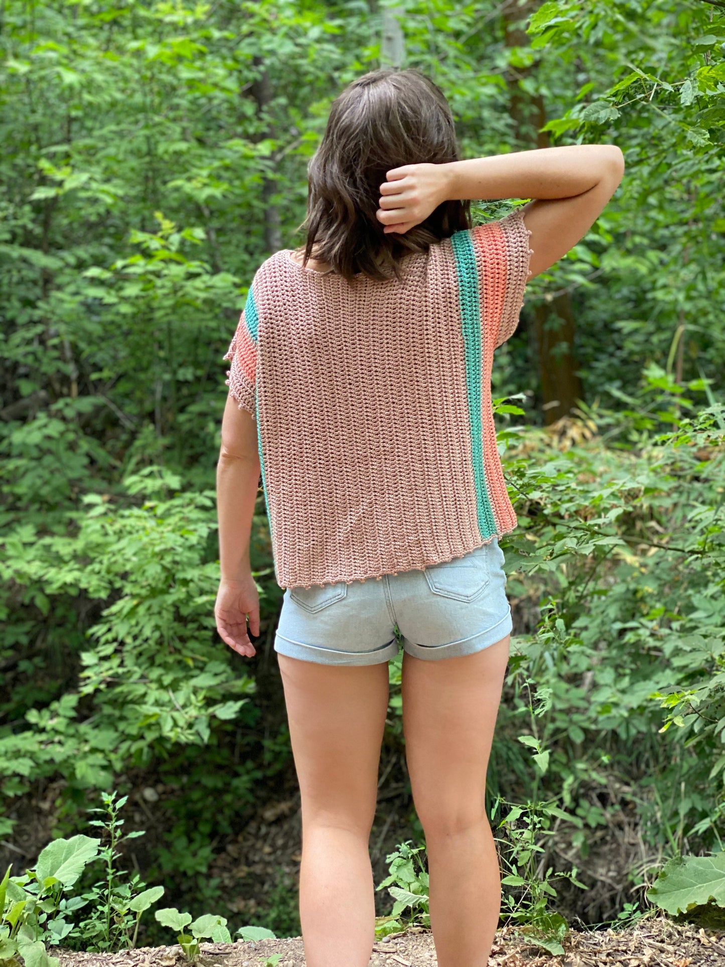 Crochet Kit - Saltwater Taffy Tee