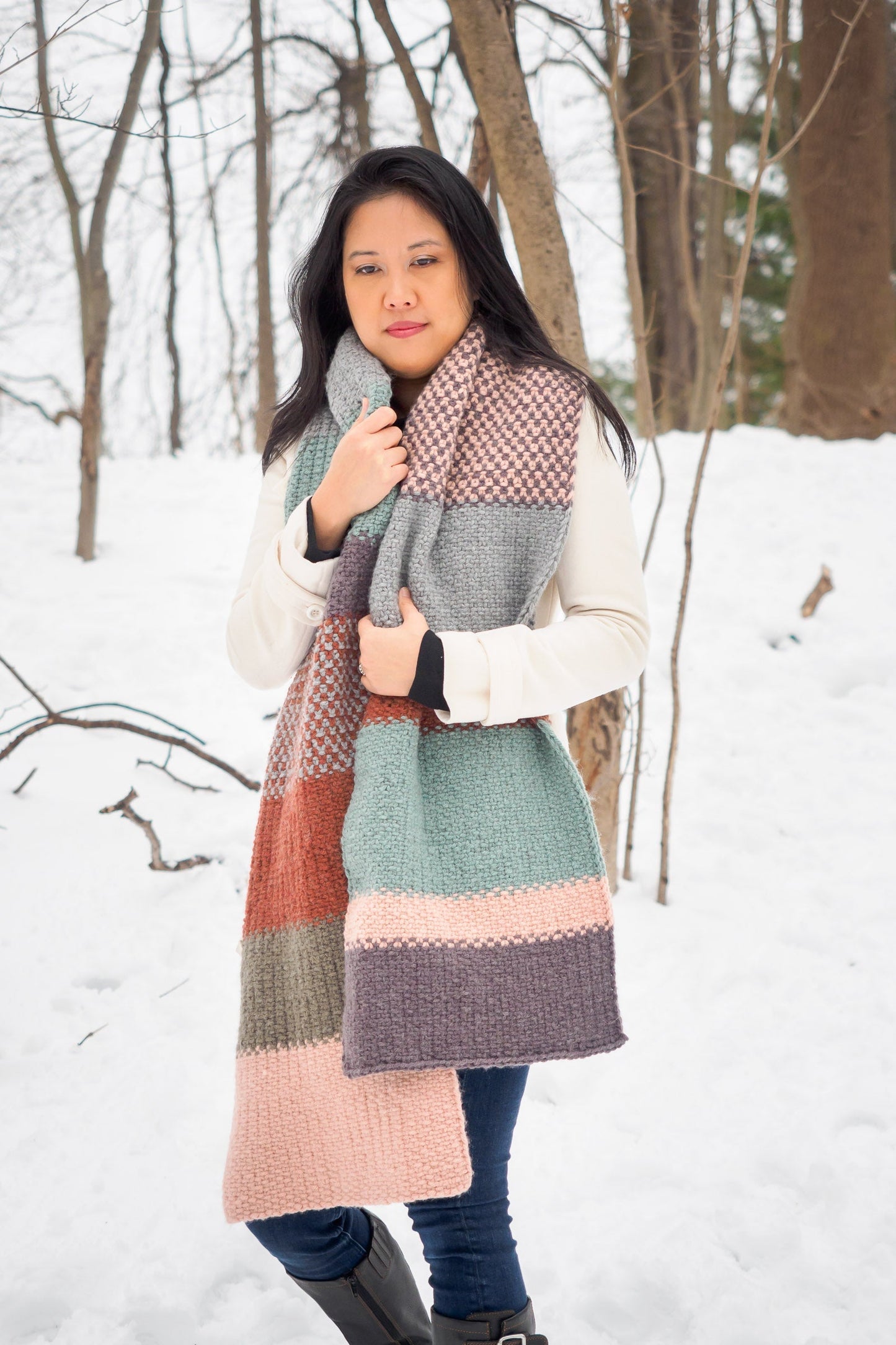 Knit Kit - Palette Scarf