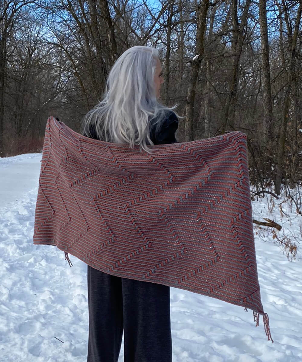 Crochet Kit - Terra Mosaic Wrap