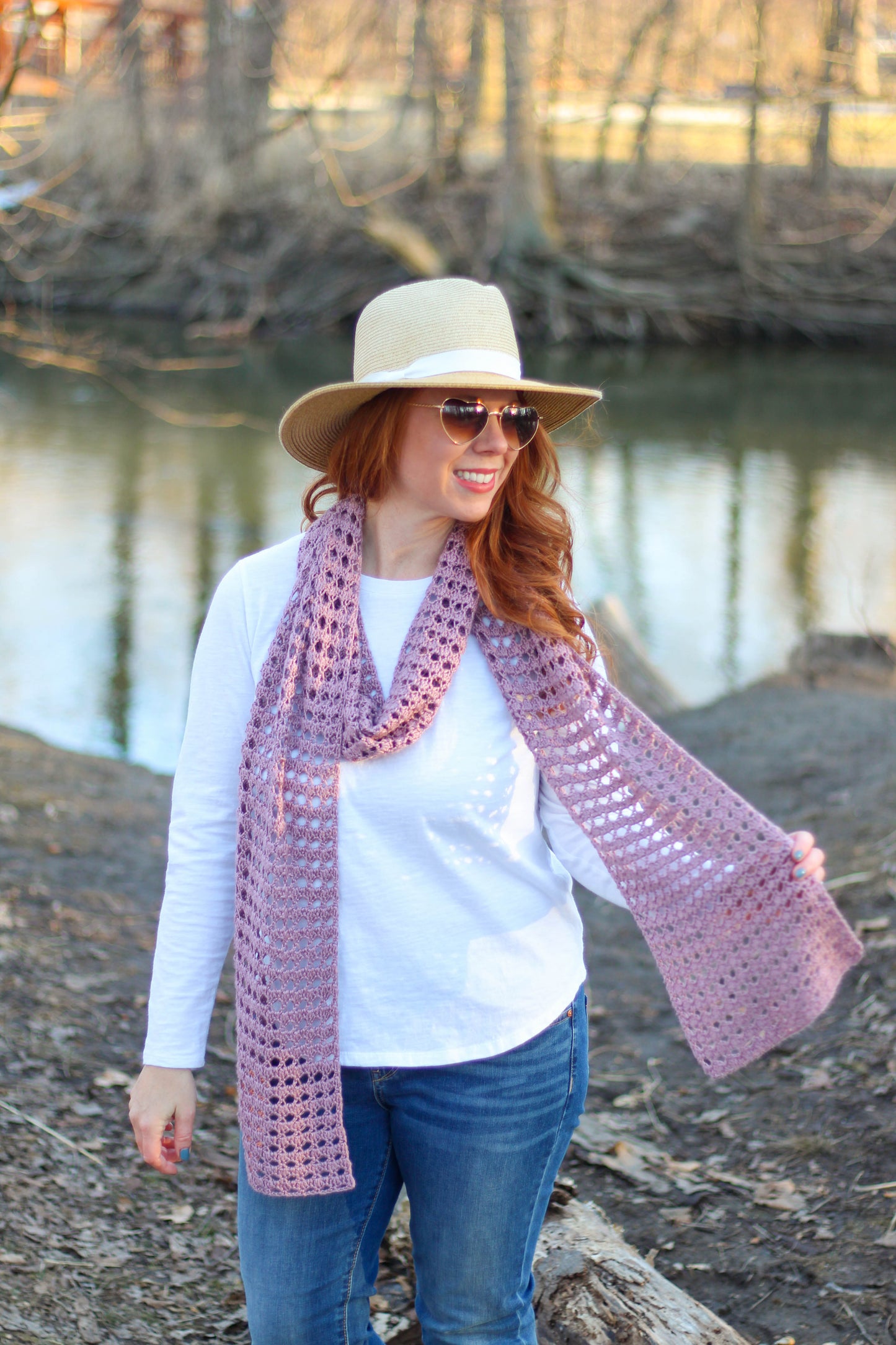 Crochet Kit - Rosewood Wrap