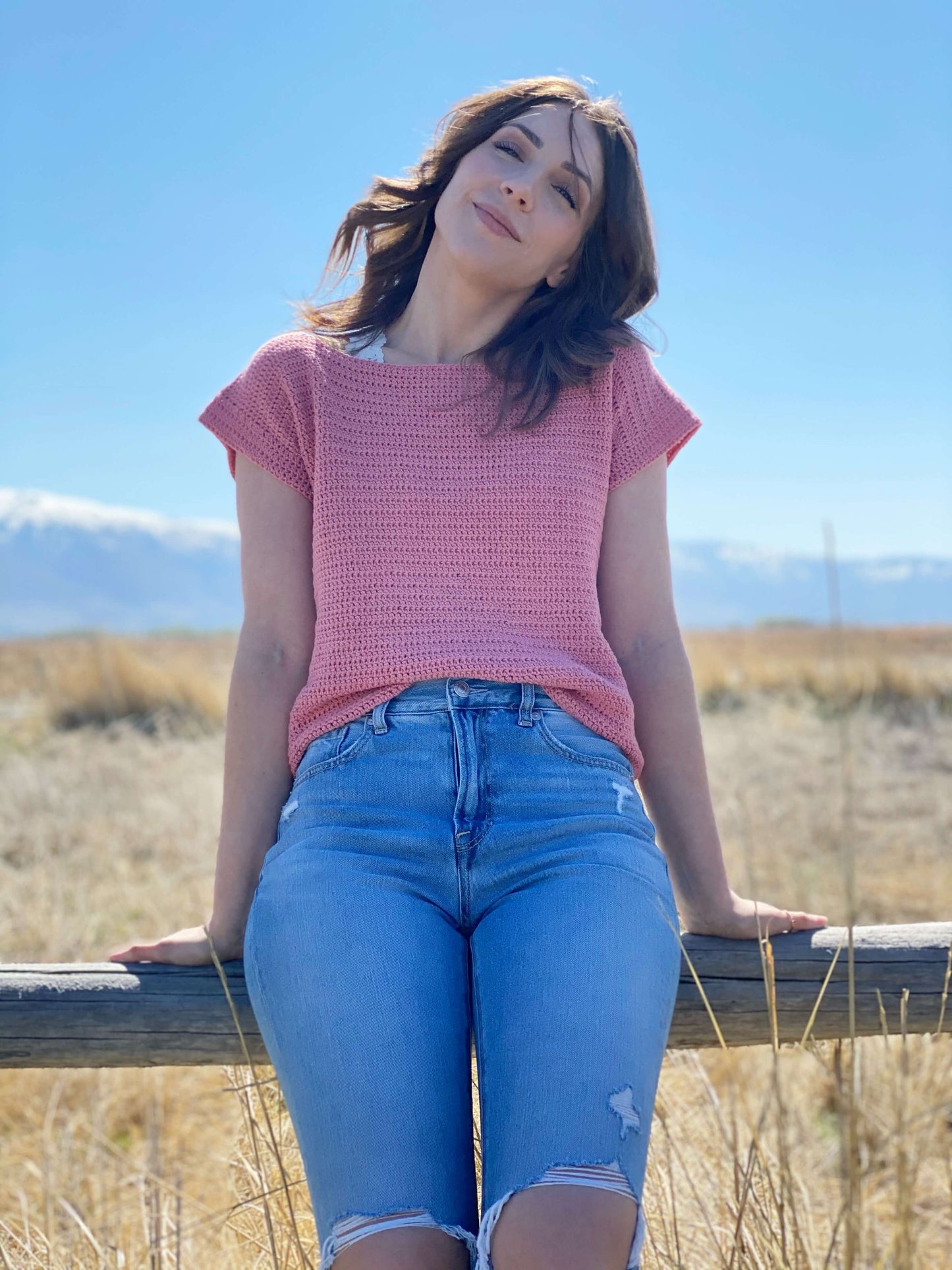 Crochet Kit - The Clarissa Tee