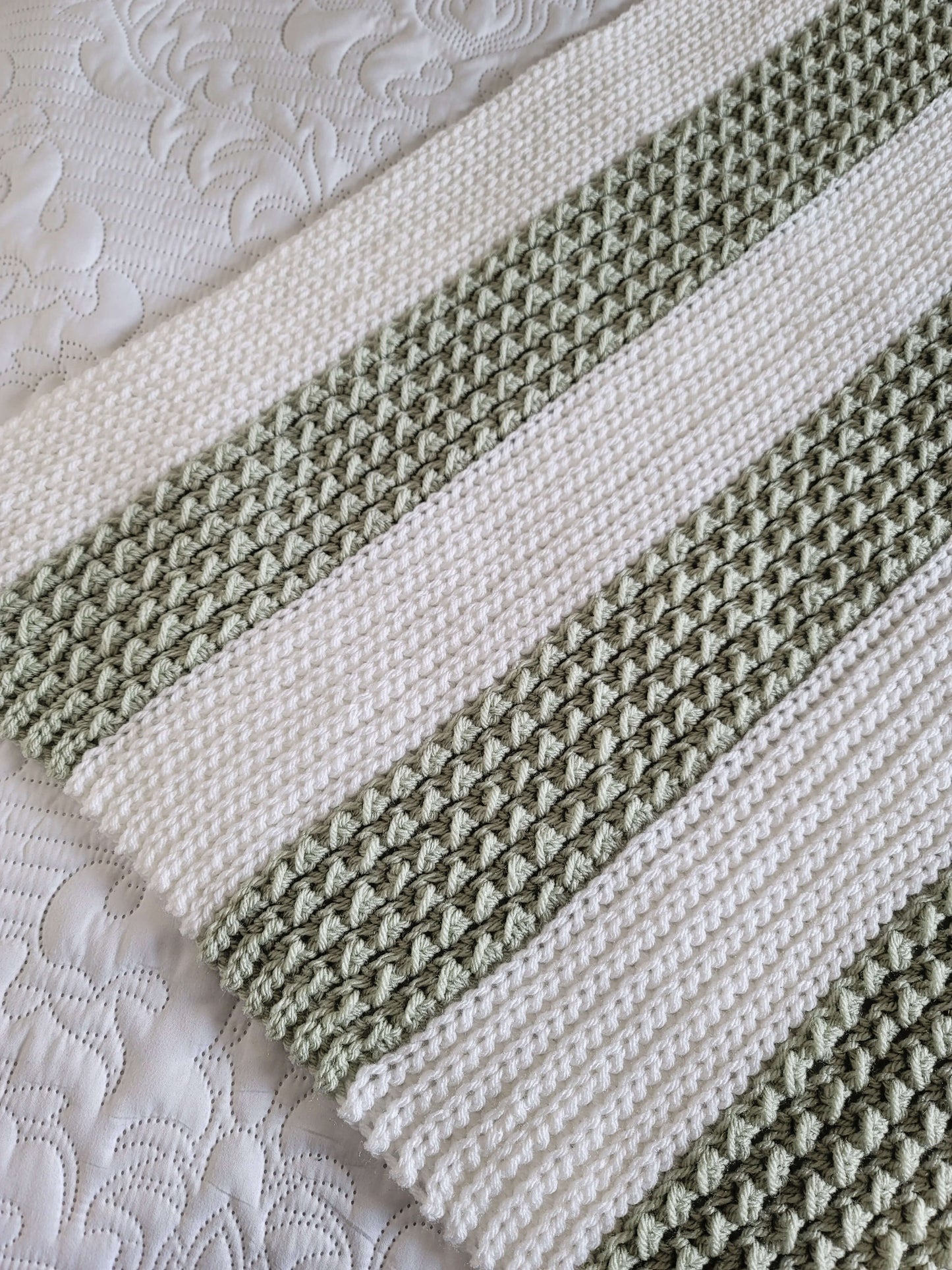 Crochet Kit - Abrielle Baby Blanket