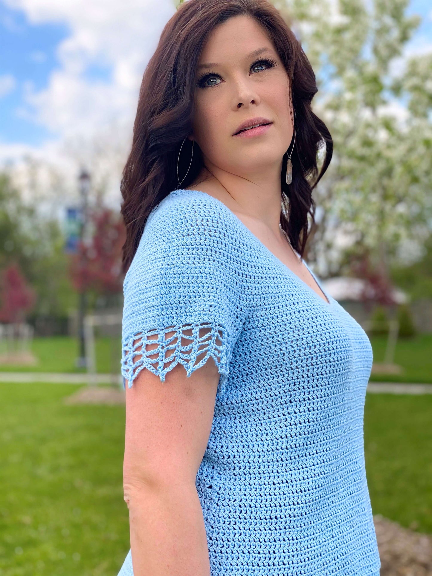 Crochet Kit - Dicentra Tee