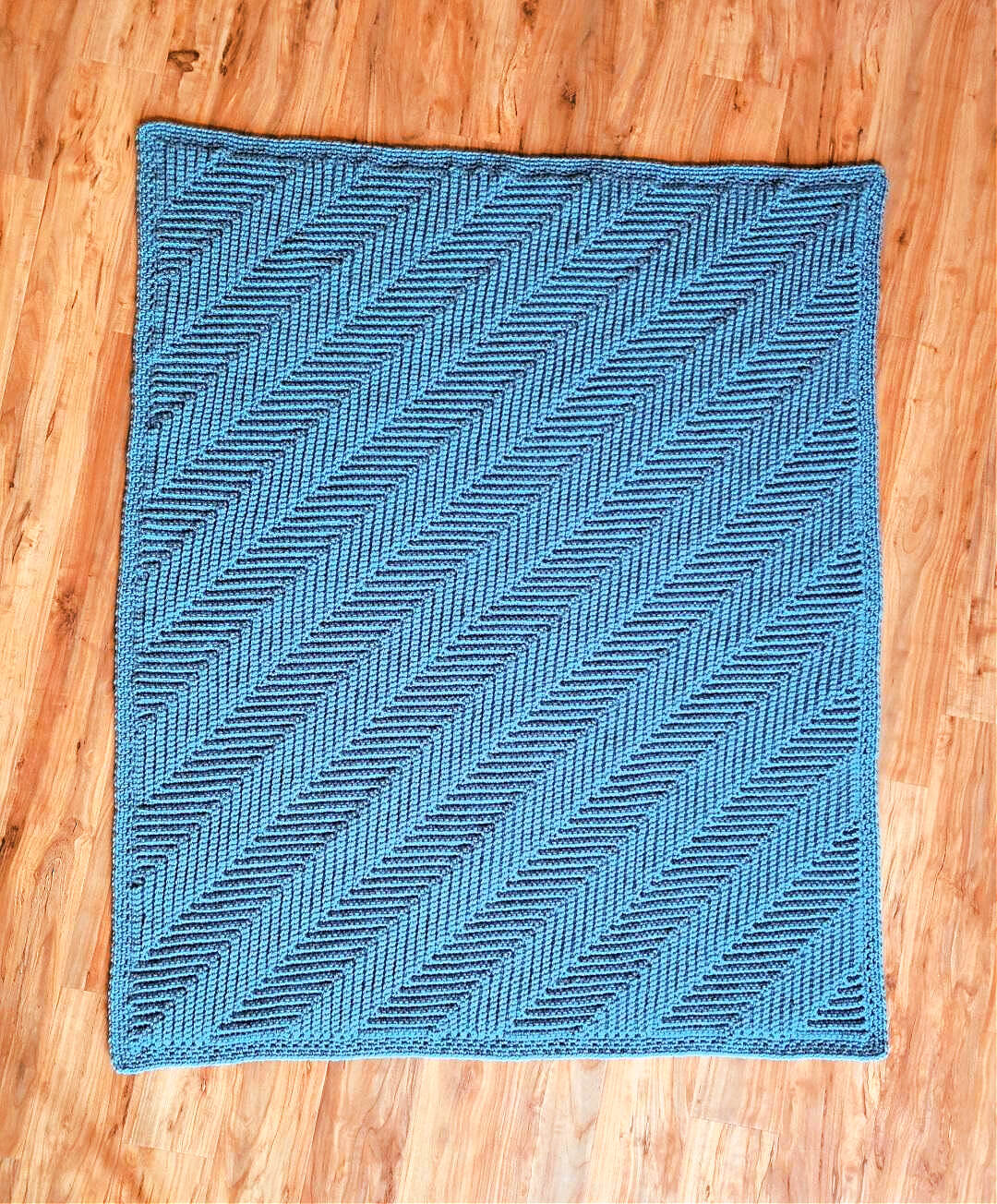 Crochet Kit - Diagonal Ripple Lapghan