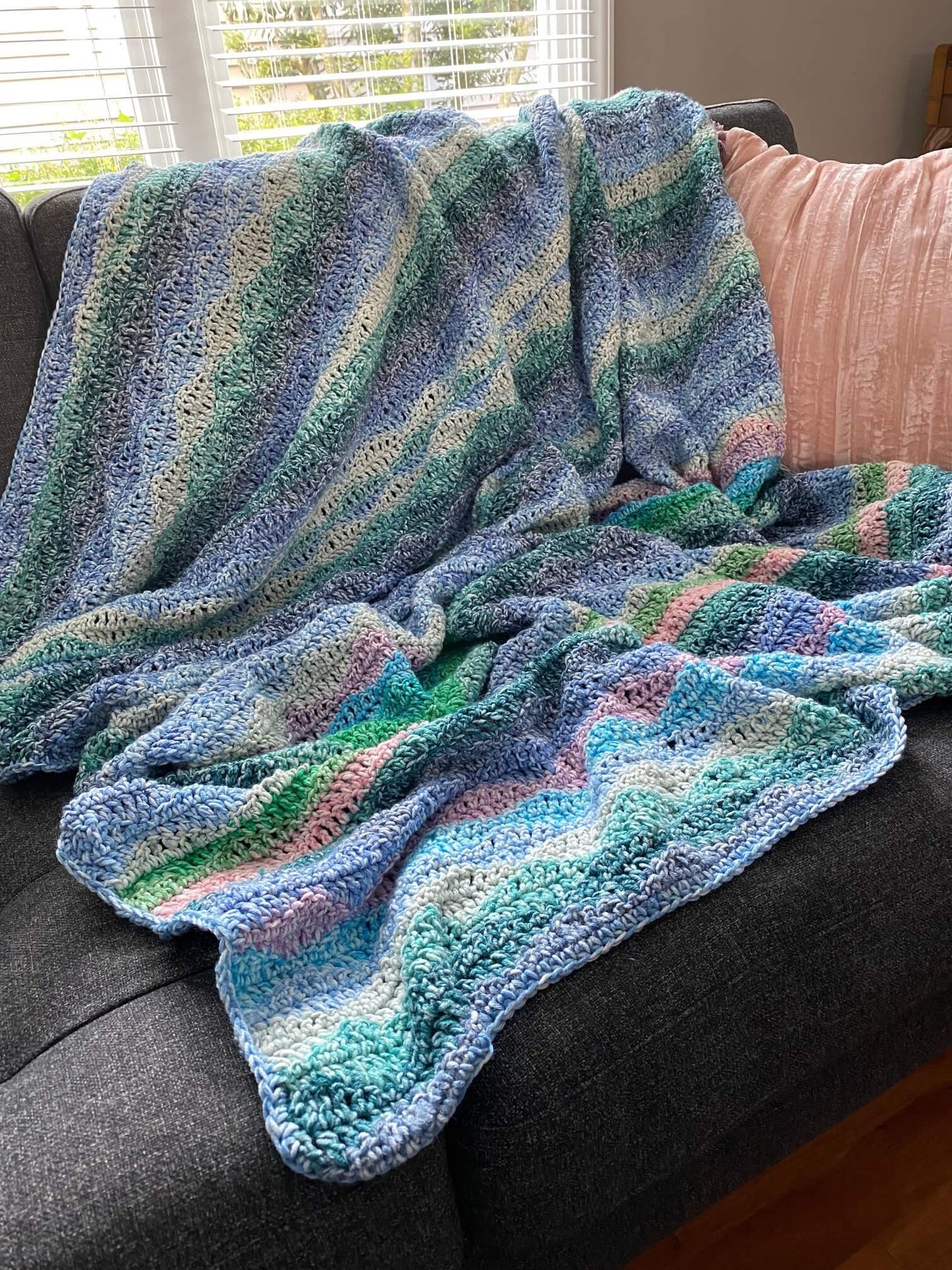 Crochet Kit - Water Lilies Afghan