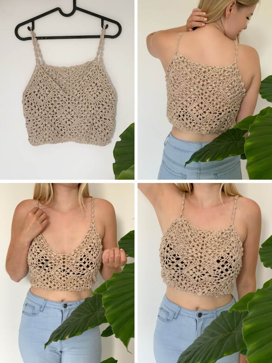 Crochet Kit - Tulip Square Top