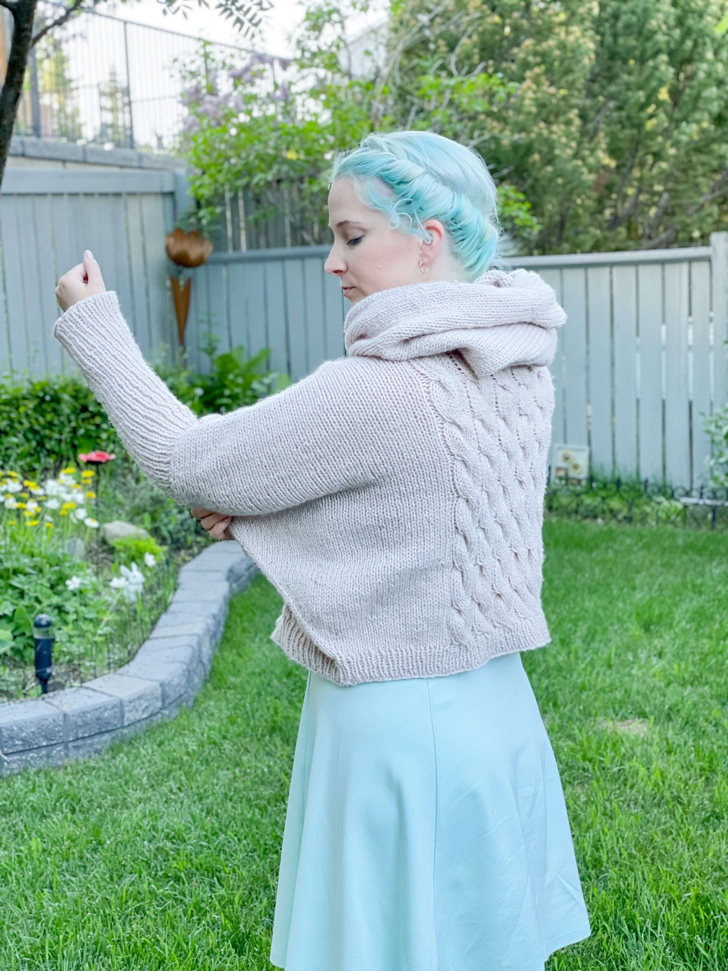 Knit Kit - Cable Crush Hoodie