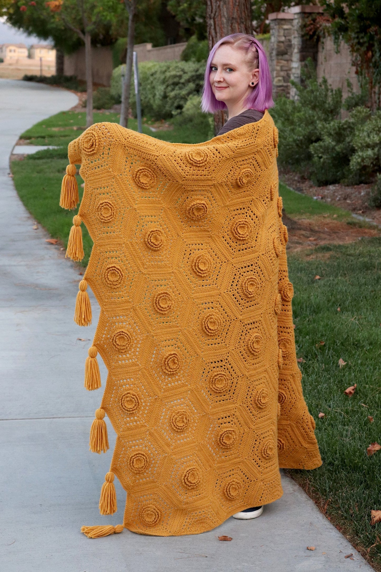 Crochet Kit - Florence Hexagon Blanket