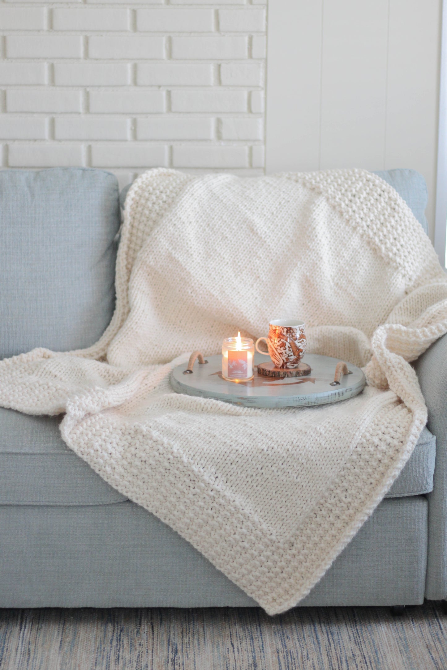 Knit Kit - Tullamore Throw