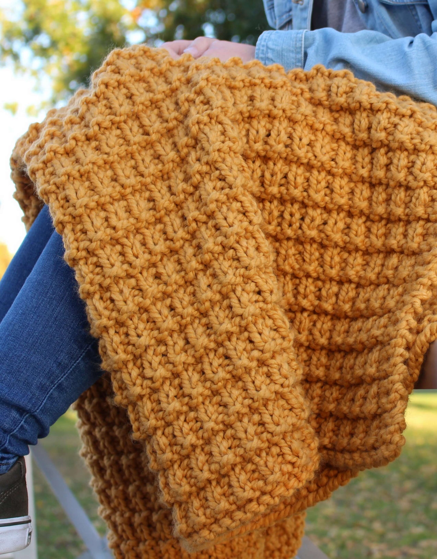 Knit Kit - Game Time Blanket