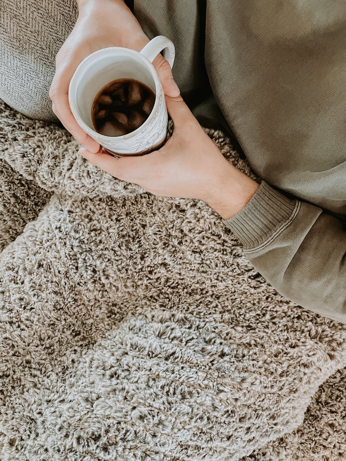 Knit Kit - The Fuzzy Wuzzy Lap Blanket