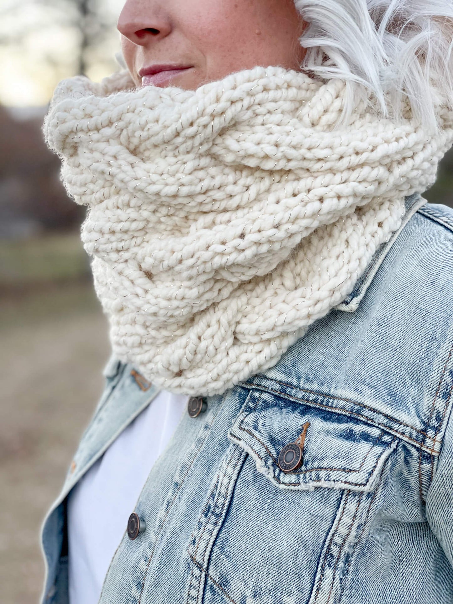 Knit Kit - Celebration Braided Cowl