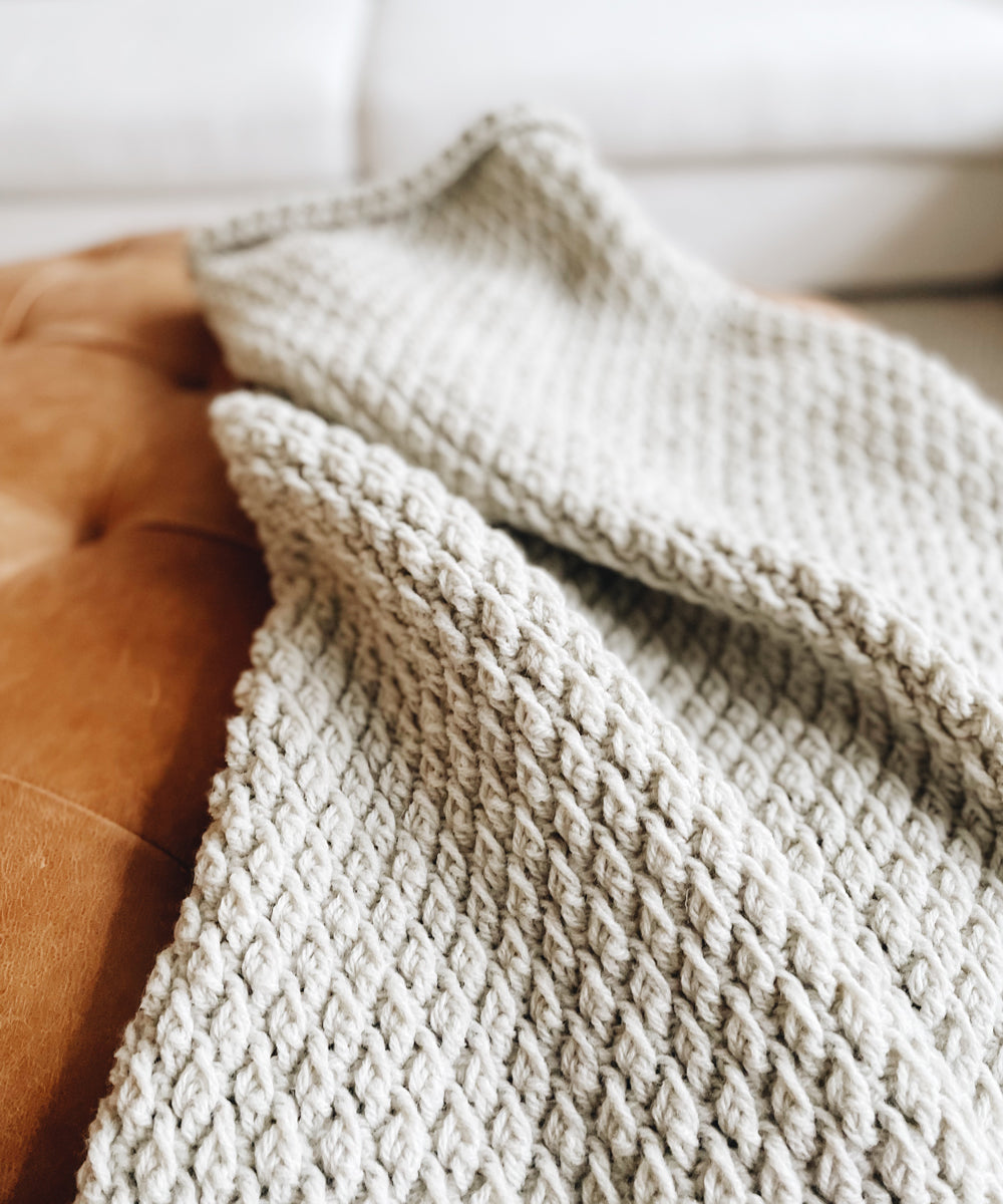 Crochet Kit - Poste Throw
