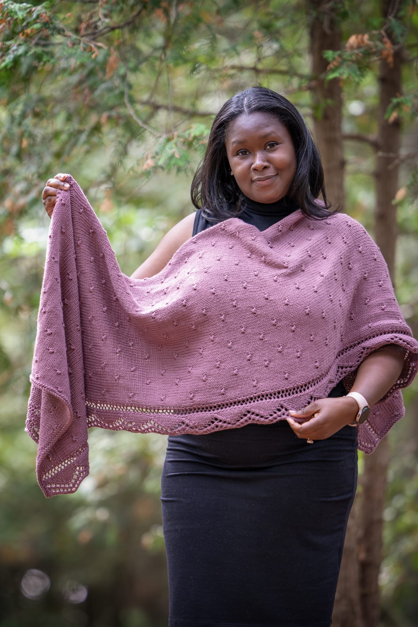 Knit Kit - Lacey Edge Shawl