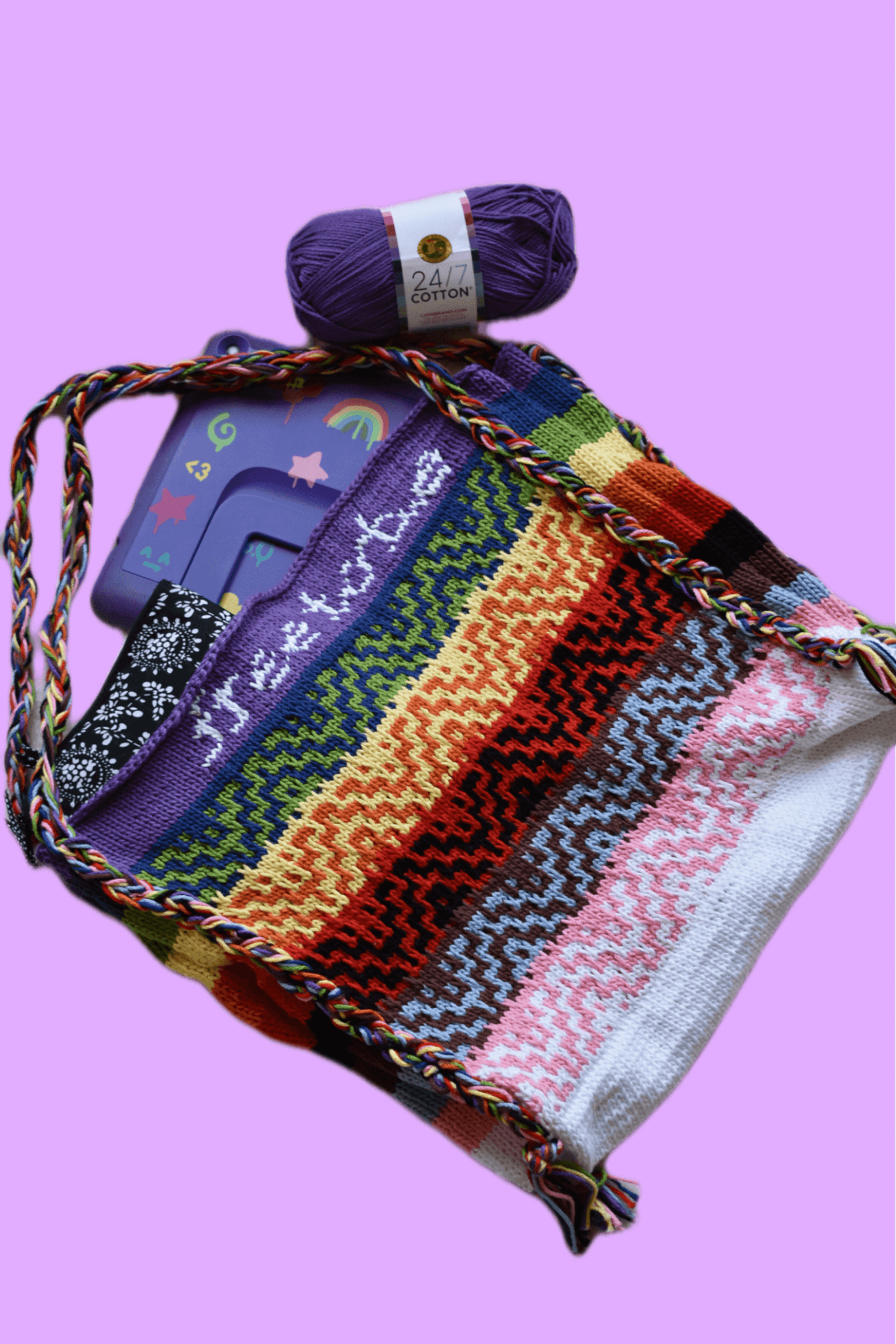 Knit Kit - Free 2 Be Shoulder Bag