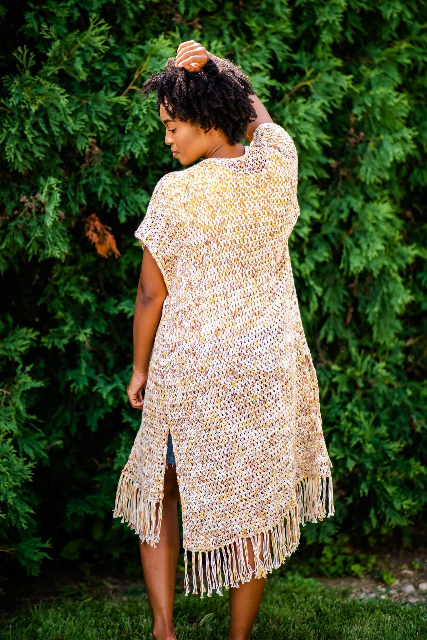 Crochet Kit - Lynn Fringe Vest