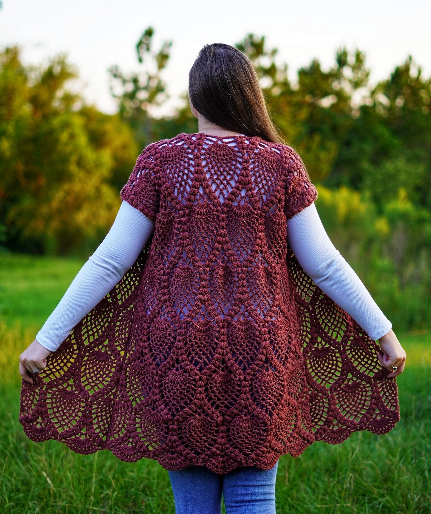Crochet Kit - Romance Cardi