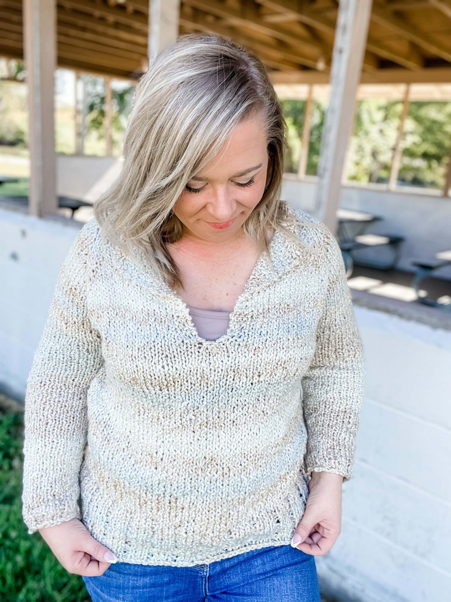 Knit Kit - Campfire Raglan