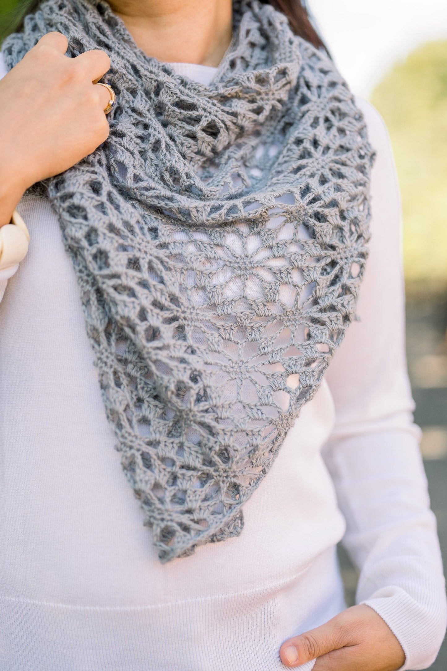 Crochet Kit - Starfall Shawl