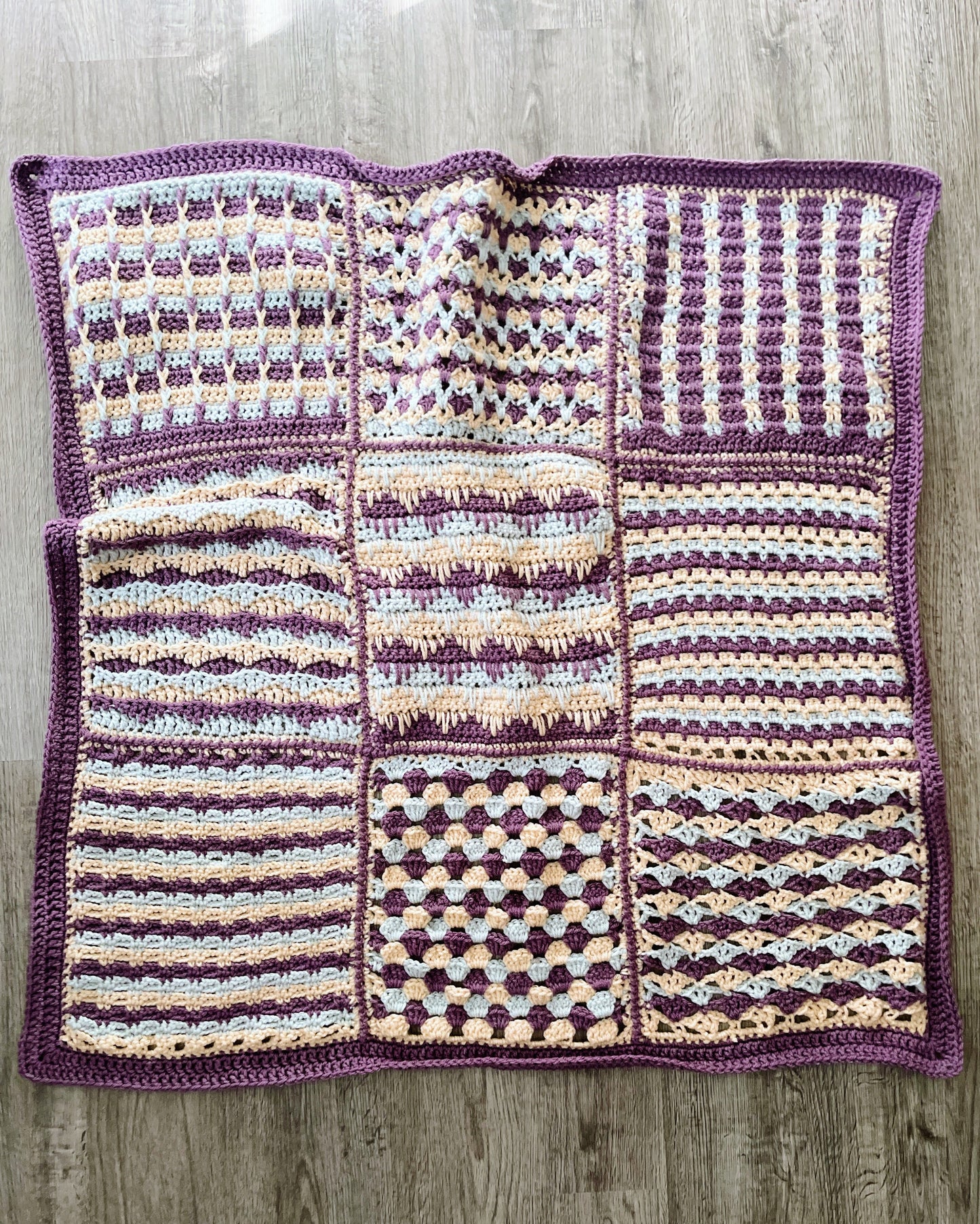 Crochet Kit - Three's a Party Throw