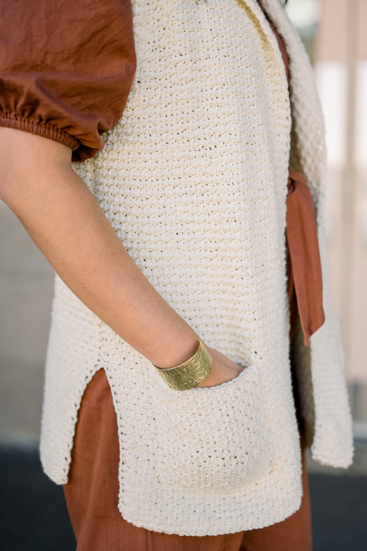 Crochet Kit - Honeycomb Vest