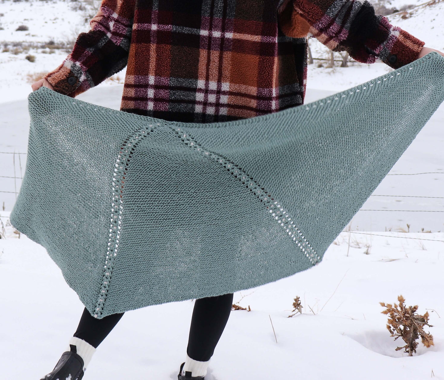 Knit Kit - Wildest Winter Shawl