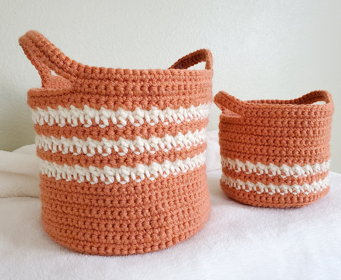 Crochet Kit - Cally Baskets Duo