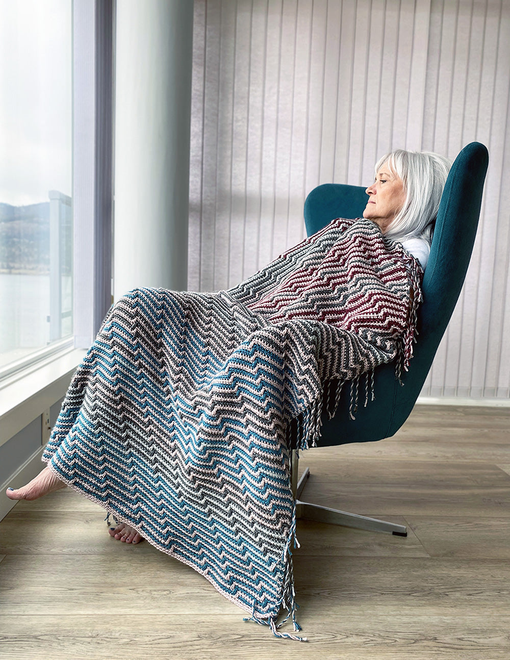 Crochet Kit - The Seasons Mosaic Throw