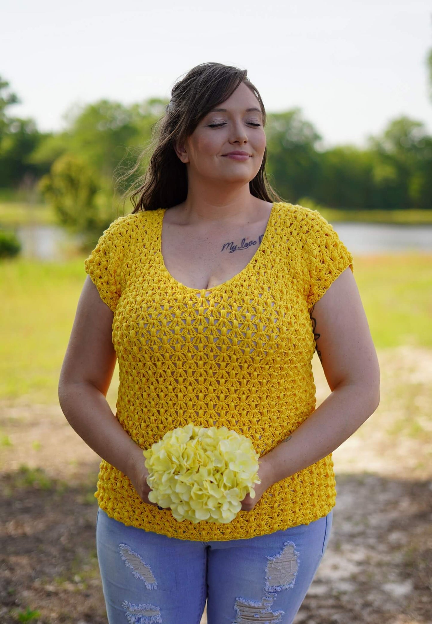 Crochet Kit - Spring Blossom Blouse