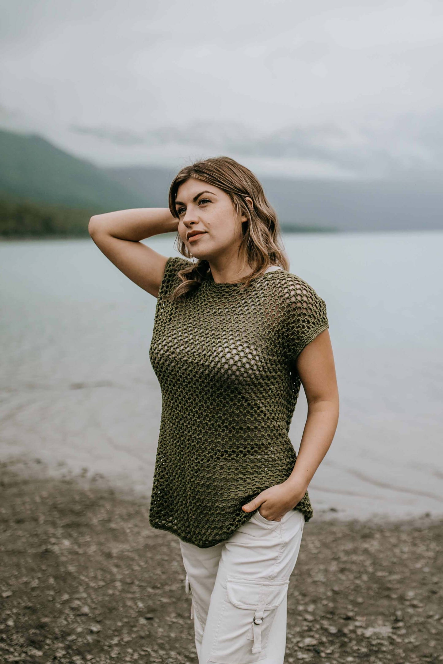 Crochet Kit - Summer Crochet Mesh Top