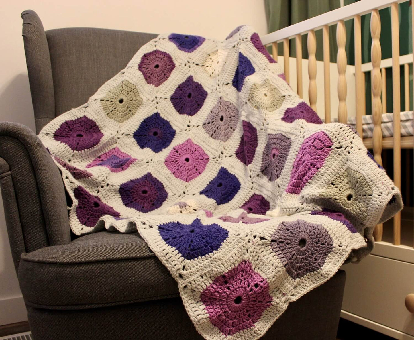 Crochet Kit - Wildflower Baby Blanket