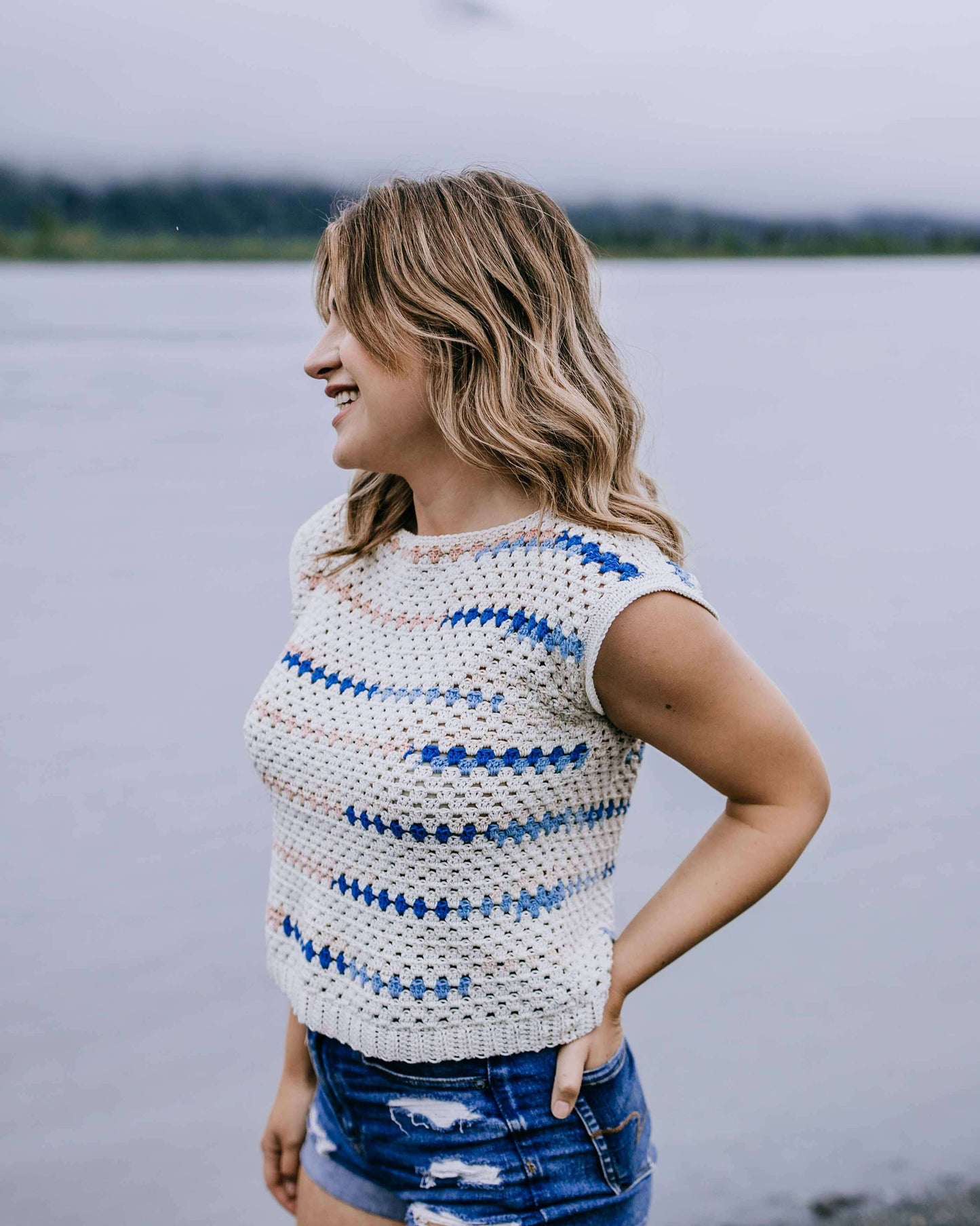 Crochet Kit - Granny Stitch Tee
