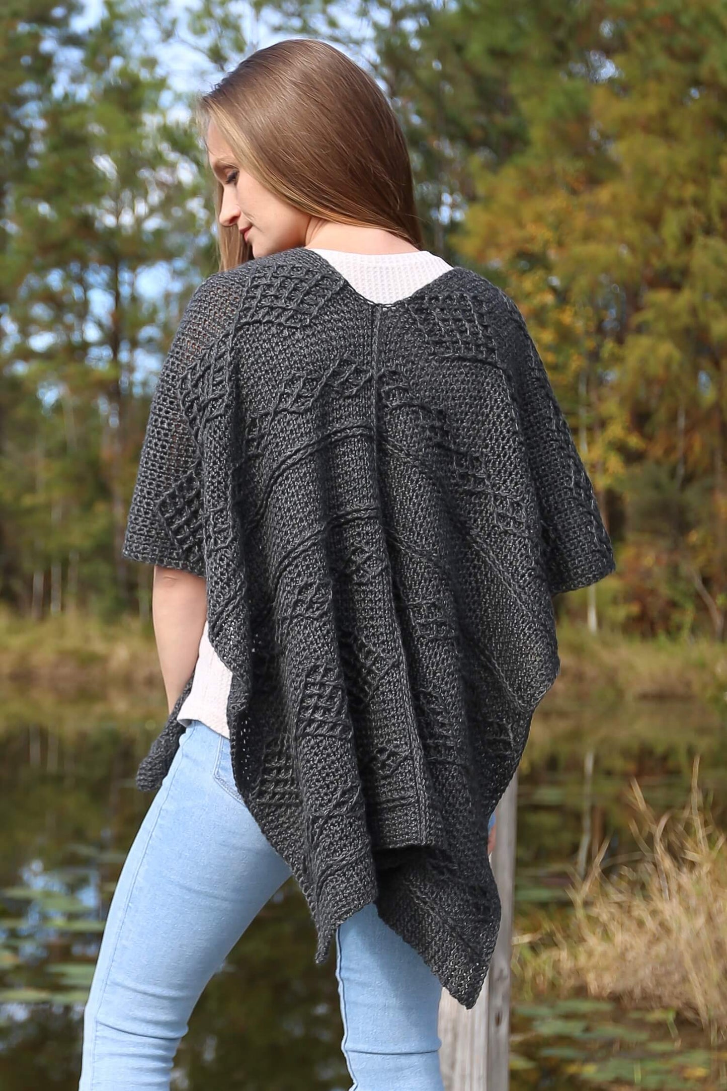 Crochet Kit - Western Split Wrap