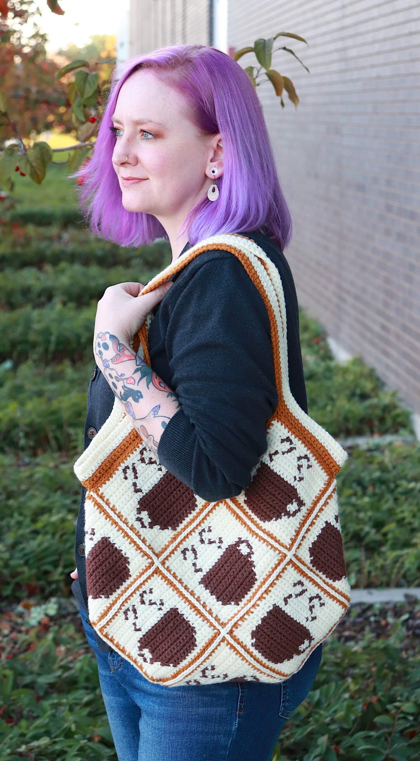 Crochet Kit - Calliope Coffee Bag