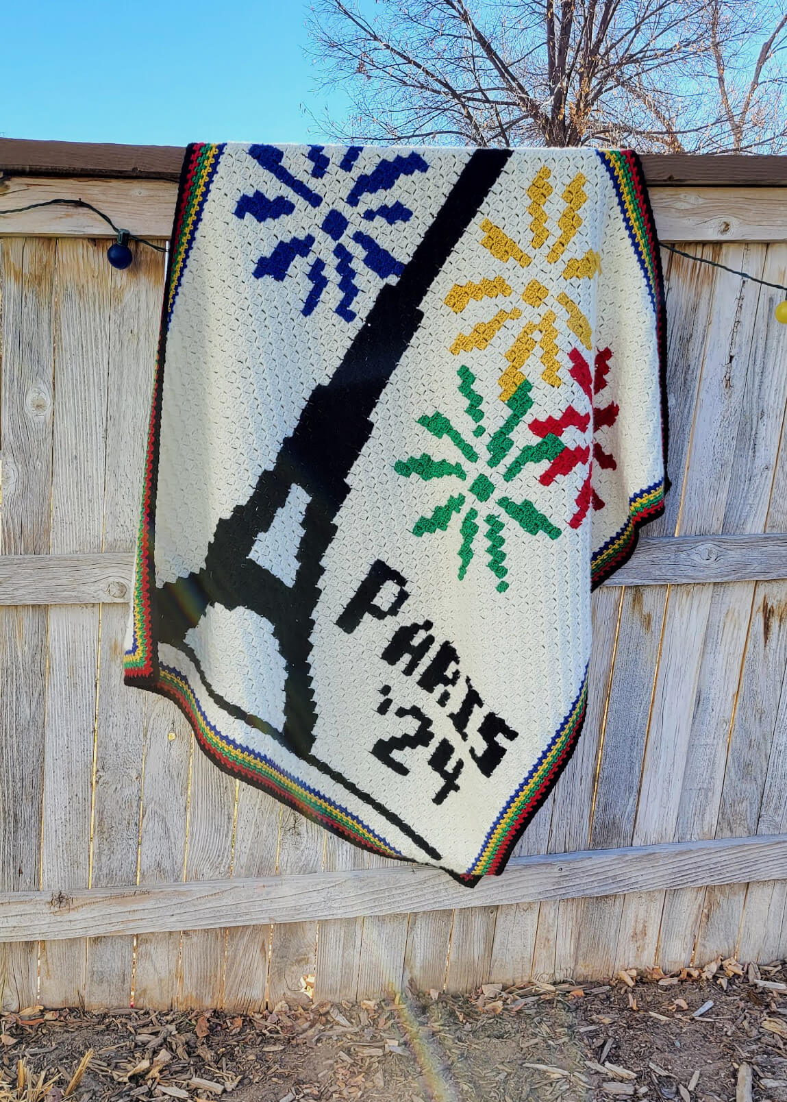 Crochet Kit - Paris '24 Throw