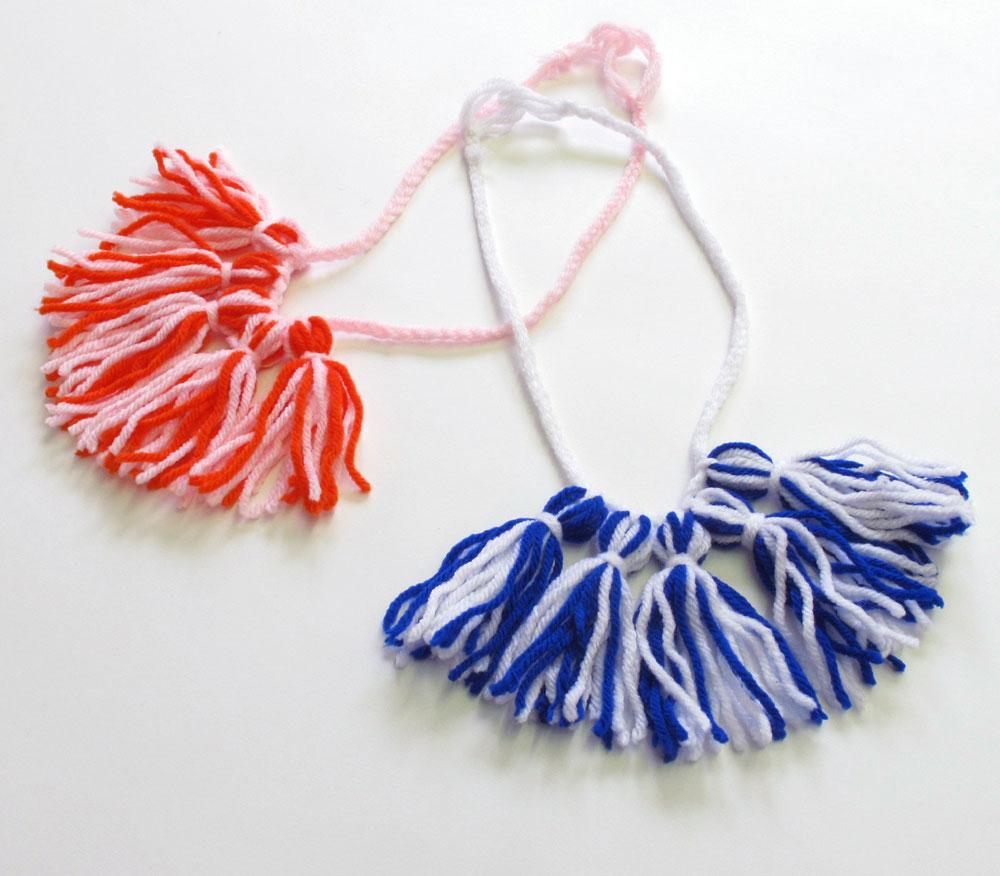 Tassel Necklace Pattern (Crafts)