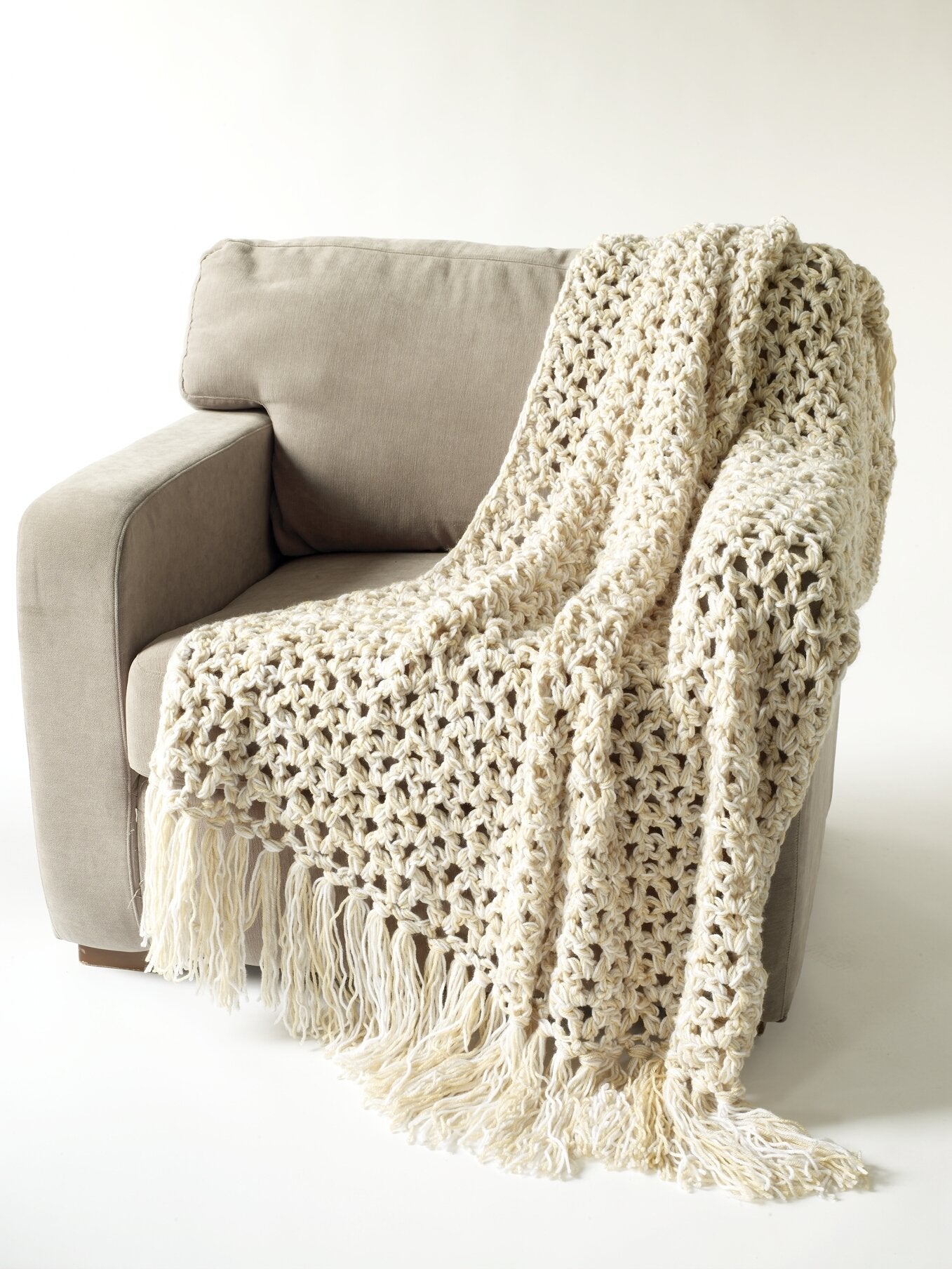 5 & 1/2 Hour Throw Pattern (Crochet)